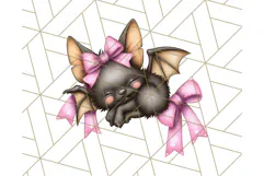 Pastel Goth Halloween PNG Clipart, Creepy Cute Art Product Image 3