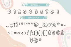 Bubble Rainbow - Outline Font Product Image 7