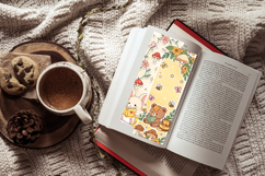 Kawaii Fantasy Cottagecore Bookmark Set,Magical Mushroom Art Product Image 7