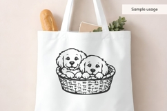 Golden Retriever Puppies SVG Bundle Product Image 7