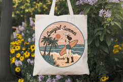 Cowgirl Summer, Howdy PNG, Western Beach PNG Sublimation Product Image 7