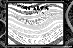 Snake Tattoo Brushes for Procreate | Tattoo Shading | Stamps Product Image 7