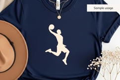 Basketball SVG Bundle, Sports Cut Files PNG DXF Product Image 7