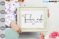 Teacher mode , All Day Every Day SVG / Nurse Tshirt Design Product Image 3