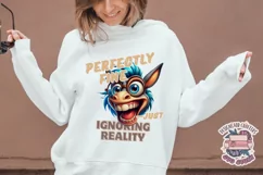 Funny Sarcasm Sublimation design PNG Quote Animal Product Image 3