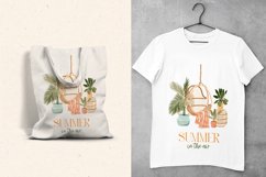 Summer clipart, tropical plants, sublimation Product Image 2