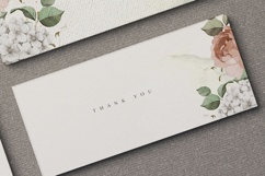 elegant wedding invitation card with roses watercolor Product Image 7