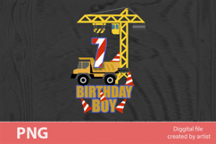 Construction png, construction birthday, birthday, number 7 Product Image 1