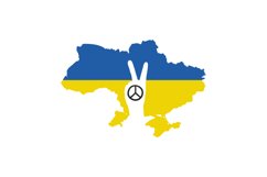 Support for Ukraine in the war - Vector Symbols. Product Image 2