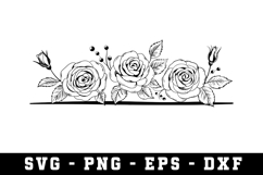 Wildflowers Svg Design | Svg Files for Cricut Product Image 1