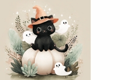 Halloween Black Cat Tumbler Bundle, Magic Tumbler Designs Product Image 7