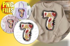 7 Doodle Letter Valentine Festive Heart Magic! Product Image 1