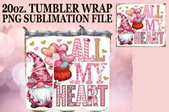 Joyful nights 20oz tumbler wrap, Valenines Product Image 1