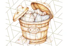Cozy Laundry Day Clipart PNG Pastel Home Decor, Home Png Product Image 3