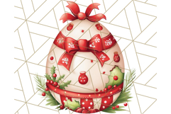 Christmas Dinosaur PNG Clipart, Cute Dino Holiday Art Png Product Image 3