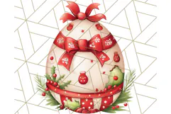 Christmas Dinosaur PNG Clipart, Cute Dino Holiday Art Png Product Image 3