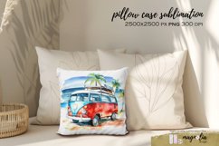 SUMMER pillowcase sublimation design png Product Image 1