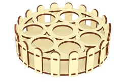 Easter Egg holders - Laser Cur File, Set of 4 Stands Product Image 14