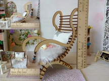 Dollhouse parametric chair digital file, modern 1:6 scale Product Image 7