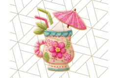 Summer Iced Cookie Clipart PNG, Cute Tropical Cookies Product Image 3