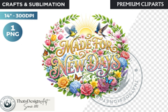 Bloom &amp; Bright Spring Quotes for Sublimation and POD Product Image 1