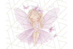 Pastel Purple Fairy Garden Clipart Enchanted Cottagecore Png Product Image 3
