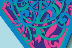 Rose of Wind 3D multilayer SVG/ Rose of Wind 3D mandala Product Image 7