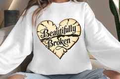 Beautifully broken png design for T-shirts Product Image 4
