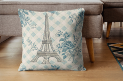 Vintage Parisian Pattern Pack, French Chic Seamless Designs Product Image 7