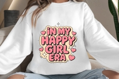 In my happy girl era png design for T-shirts Product Image 4
