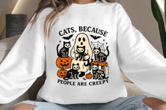 Ghosts cats png design for T-shirts Product Image 4