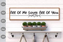 All Of Me Loves All Of You SVG Product Image 1