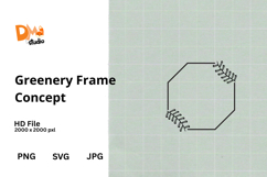 Greenery Frame Concept Product Image 1