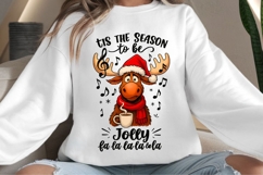 Christmas moose png design for T-shirts Product Image 4