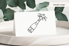 Wedding SVG Bundle | Elegant Wedding Clipart SVG PNG DXF Product Image 7