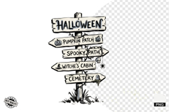 Halloween Signage PNG Clipart Product Image 1