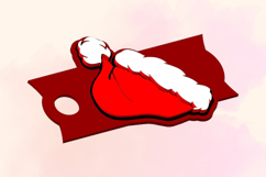 Stl File, Santa Hat 40 OZ Tumbler, 3D Printinting Product Image 7
