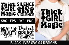 Black Lives SVG Design - Trans rights are human rights Product Image 1