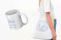 Doodle Summer Wine Clipart Product Image 3