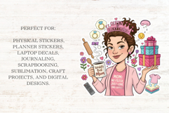 Mothers Day Funny Mom Stickers Product Image 2