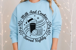 Milk And Cookies For Santa Svg, Christmas Cookies Svg. Product Image 8