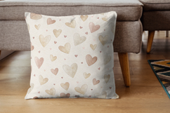 Gentle Meadow Watercolor Seamless Patterns, Neutral Nursery Product Image 7