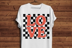 LOVE PNG | Retro Valentine’s Day Sublimation Design Product Image 4