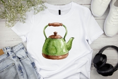 Watercolor Tea Clipart Product Image 3