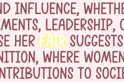 Fair Bloom - Handwritten Font Product Image 7