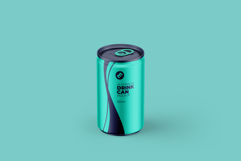 Slim 150ml Aluminium Can Mockup Product Image 7