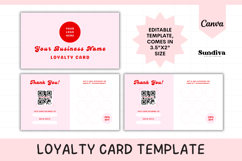 Editable Loyalty Card Template 11 | Customer Discount Stamp Product Image 1