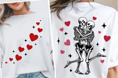 Valentines Day Skeleton PNG, Funny Valentine Day PNG, love Product Image 1