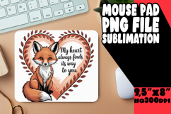 JOYFUL DESK MAT CREATIVE PNG, Valentines Day Product Image 1