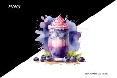 Milkshake Clipart, Food Clipart Product Image 1